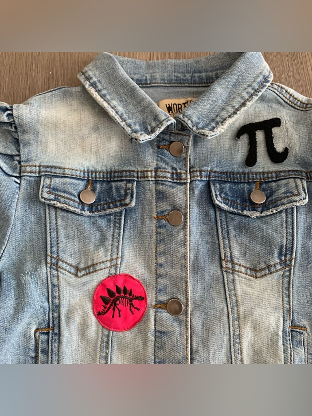 Denim Patchwork Jacket - Picture 3 of 8